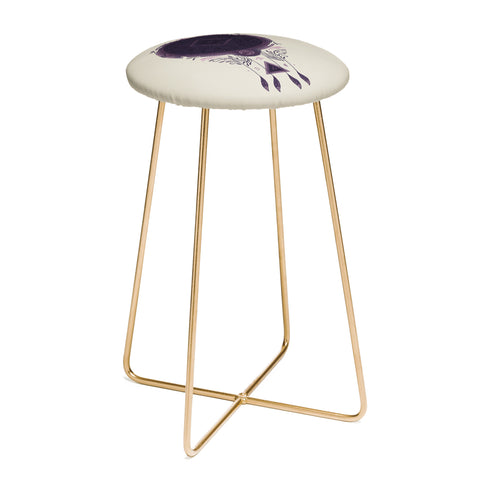 Hector Mansilla Cosmic Dreaming Counter Stool