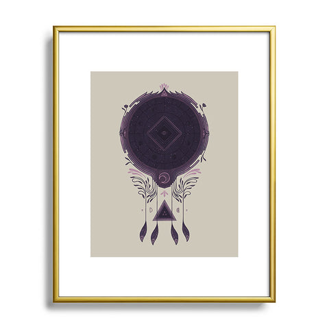 Hector Mansilla Cosmic Dreaming Metal Framed Art Print