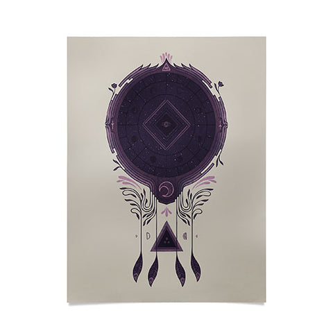 Hector Mansilla Cosmic Dreaming Poster