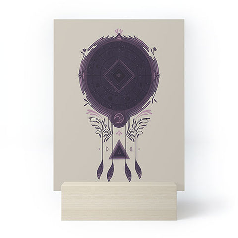 Hector Mansilla Cosmic Dreaming Mini Art Print