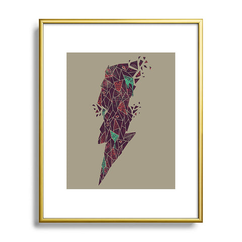 Hector Mansilla Dark Matter Metal Framed Art Print