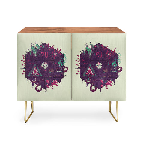 Hector Mansilla Die of Death Credenza