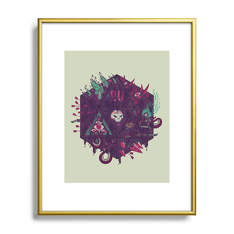 Hector Mansilla Die of Death Metal Framed Art Print