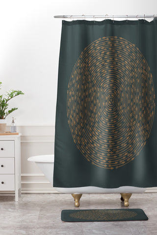 Hector Mansilla Inescapable Shower Curtain And Mat