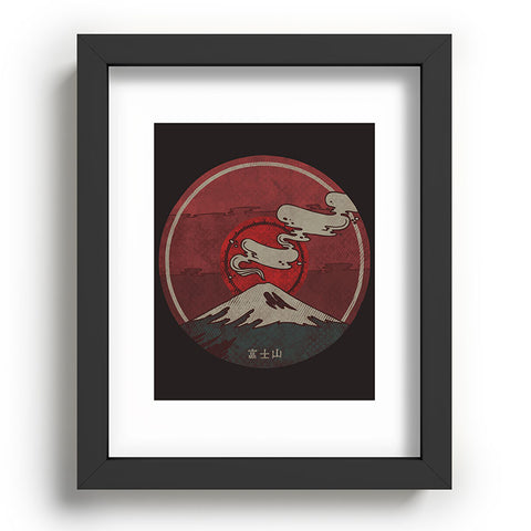 Hector Mansilla Mt Fuji Recessed Framing Rectangle