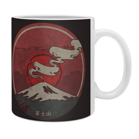 Hector Mansilla Mt Fuji Coffee Mug