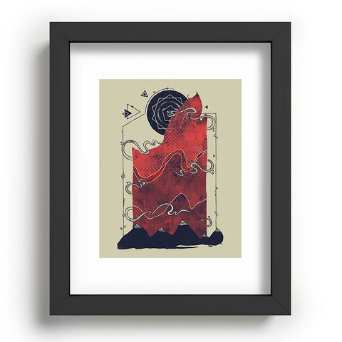 Hector Mansilla Northern Nightsky Recessed Framing Rectangle