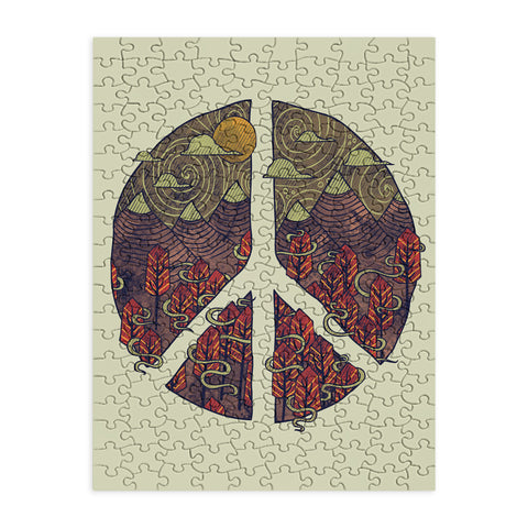 Hector Mansilla Peaceful Landscape Puzzle