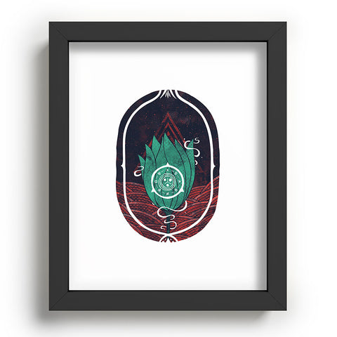 Hector Mansilla Pulsatilla Patens Recessed Framing Rectangle