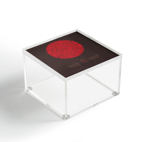 Hector Mansilla Sacred Sun Acrylic Box