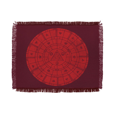 Hector Mansilla Sunn Throw Blanket