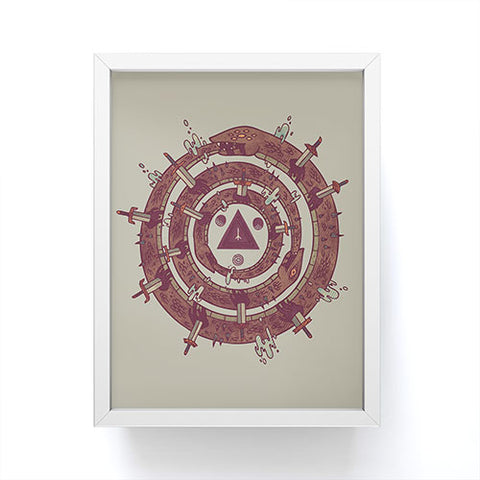 Hector Mansilla The Cycle Framed Mini Art Print