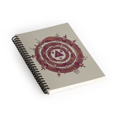 Hector Mansilla The Cycle Spiral Notebook
