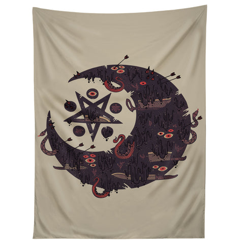 Hector Mansilla The Dark Moon Compels You Tapestry