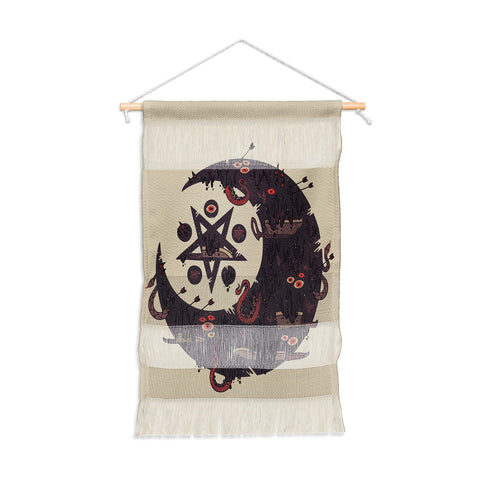Hector Mansilla The Dark Moon Compels You Wall Hanging Portrait