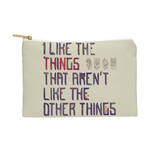 Hector Mansilla The Things I Like Pouch
