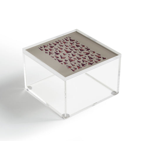 Hector Mansilla Triangles Are My Favorite Shape Acrylic Box