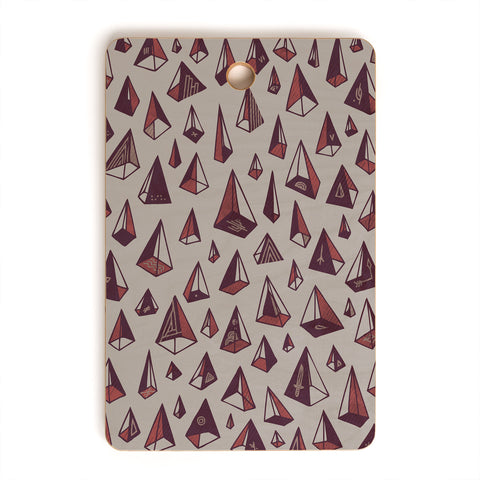 Hector Mansilla Triangles Are My Favorite Shape Cutting Board Rectangle