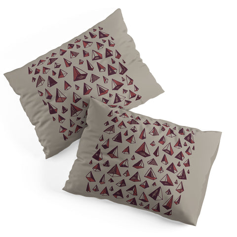 Hector Mansilla Triangles Are My Favorite Shape Pillow Shams