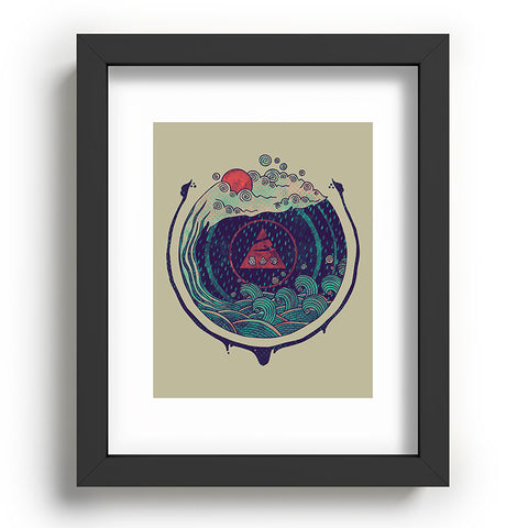 Hector Mansilla Water Recessed Framing Rectangle