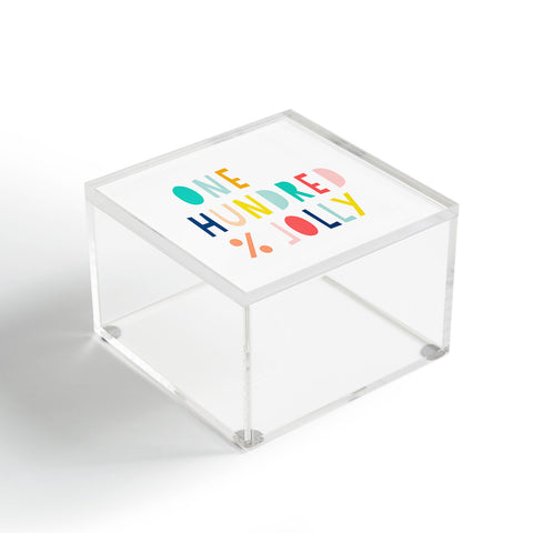 Hello Sayang 100 Percent Jolly Acrylic Box