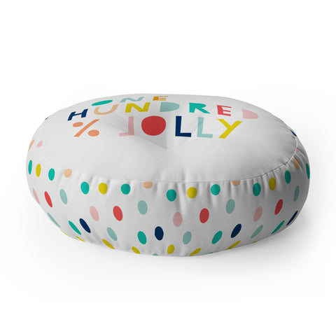 Hello Sayang 100 Percent Jolly Floor Pillow Round