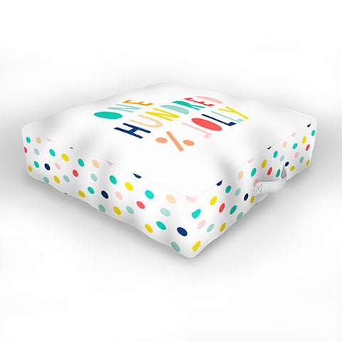 Hello Sayang 100 Percent Jolly Outdoor Floor Cushion