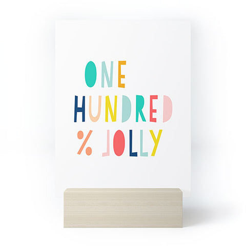 Hello Sayang 100 Percent Jolly Mini Art Print