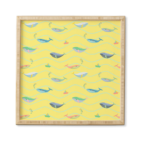 Hello Sayang A Whale Lot of Fun Framed Wall Art