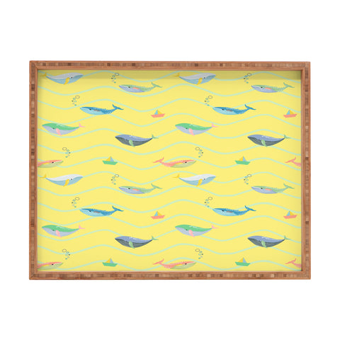 Hello Sayang A Whale Lot of Fun Rectangular Tray