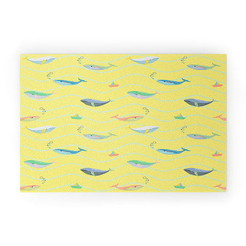 Hello Sayang A Whale Lot of Fun Welcome Mat