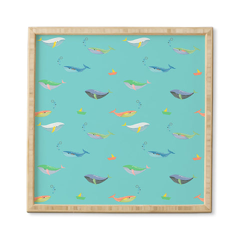Hello Sayang A Whale of A Time Framed Wall Art