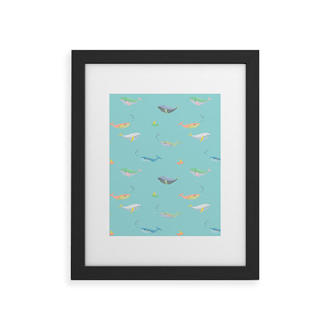 Hello Sayang A Whale of A Time Framed Art Print