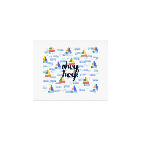 Hello Sayang Ahoy Hoy Art Print