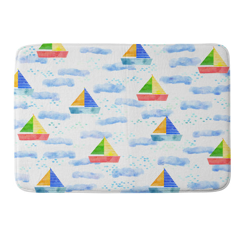 Hello Sayang Ahoy Hoy Memory Foam Bath Mat