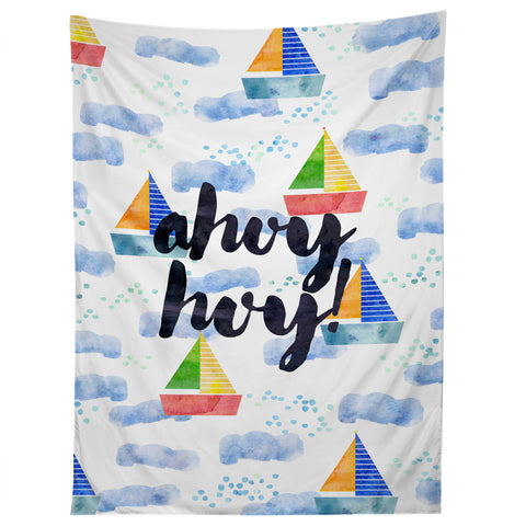 Hello Sayang Ahoy Hoy Tapestry