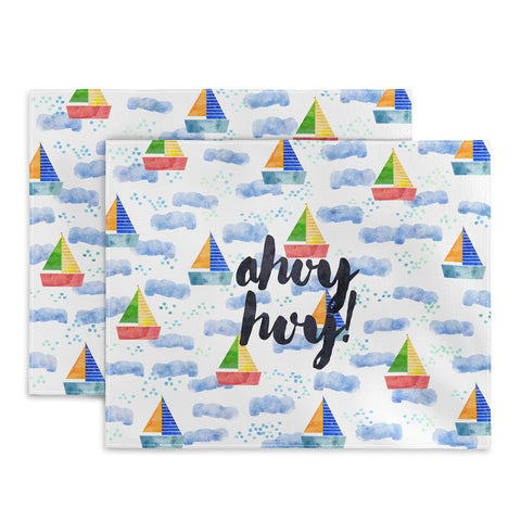 Hello Sayang Ahoy Hoy Placemat