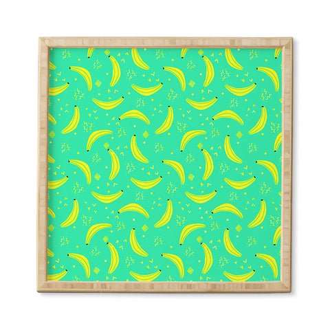 Hello Sayang Bananas Over Bananas Framed Wall Art