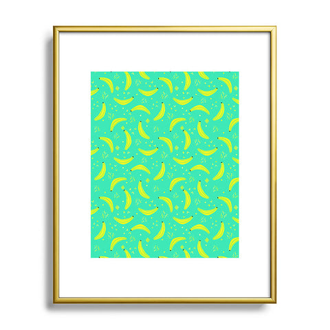 Hello Sayang Bananas Over Bananas Metal Framed Art Print