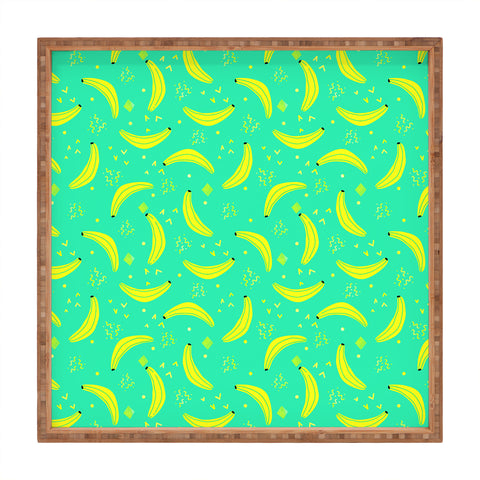 Hello Sayang Bananas Over Bananas Square Tray
