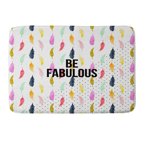 Hello Sayang Be Fabulous Memory Foam Bath Mat