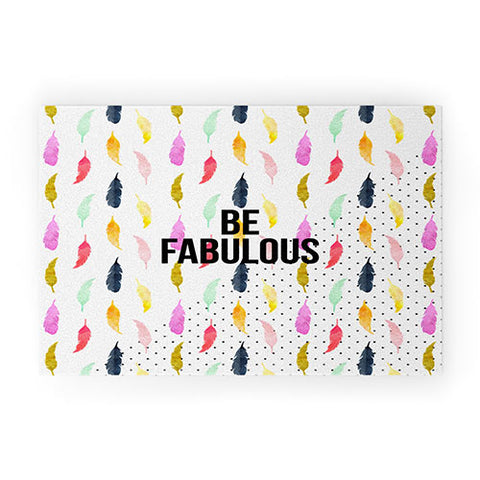Hello Sayang Be Fabulous Welcome Mat