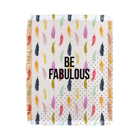 Hello Sayang Be Fabulous Throw Blanket