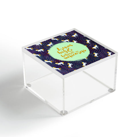 Hello Sayang Believe in Unicorns Acrylic Box