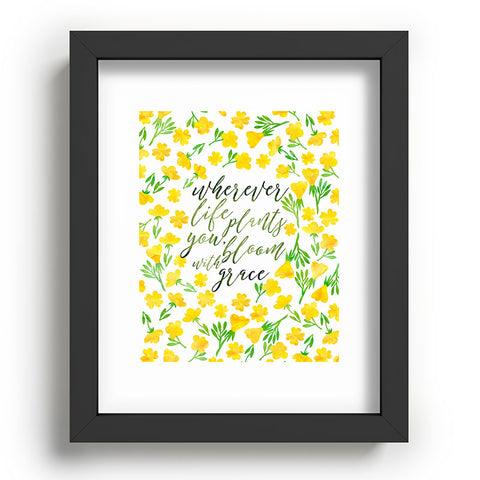 Hello Sayang Bloom with Grace Recessed Framing Rectangle