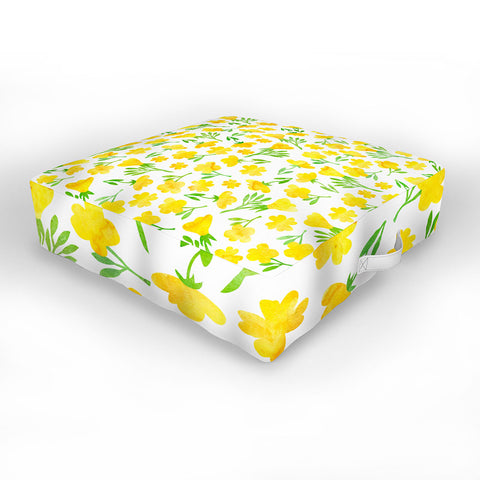 Hello Sayang Bloom with Grace Outdoor Floor Cushion