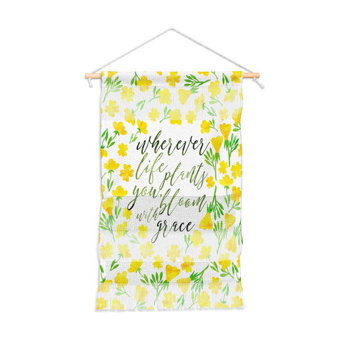 Hello Sayang Bloom with Grace Wall Hanging Portrait