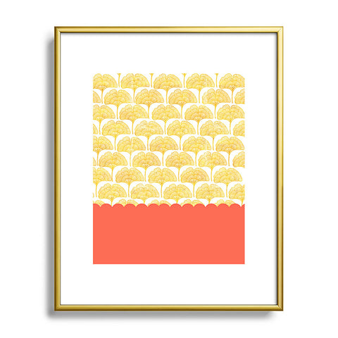 Hello Sayang Botanica Metal Framed Art Print