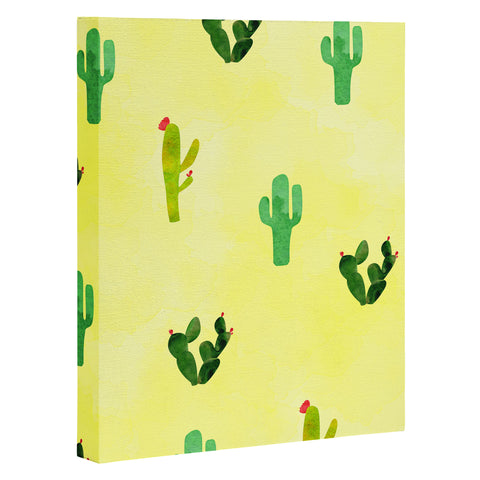 Hello Sayang Cactus Madnessa Art Canvas