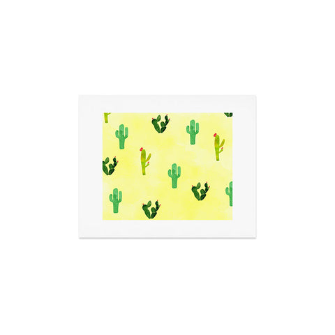 Hello Sayang Cactus Madnessa Art Print